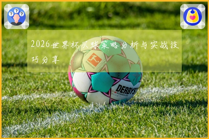 2026世界杯买球策略分析与实战技巧分享